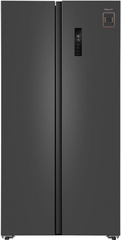 Холодильник Side-by-Side Weissgauff WSBS 600 NoFrost Inverter Dark Grey