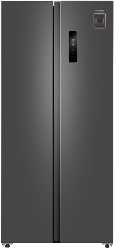 Холодильник Side-by-Side Weissgauff WSBS 410 Inverter NoFrost Dark Grey