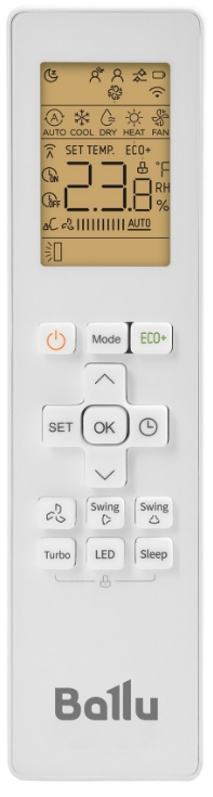 Инверторная сплит-система Ballu BSOI-08HN8/ERP Odyssey Pro DC