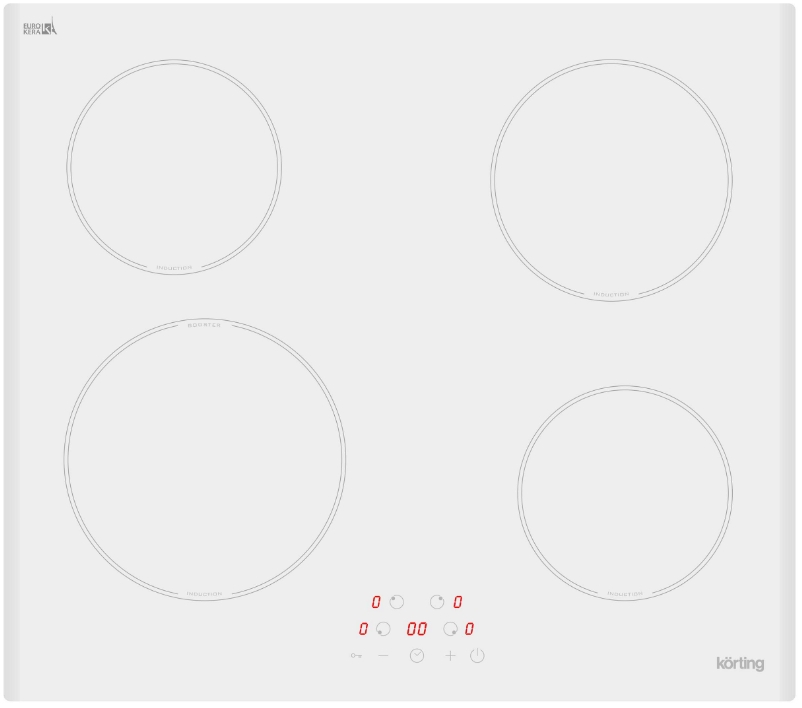 Индукционная варочная панель Korting HI 64013 BW