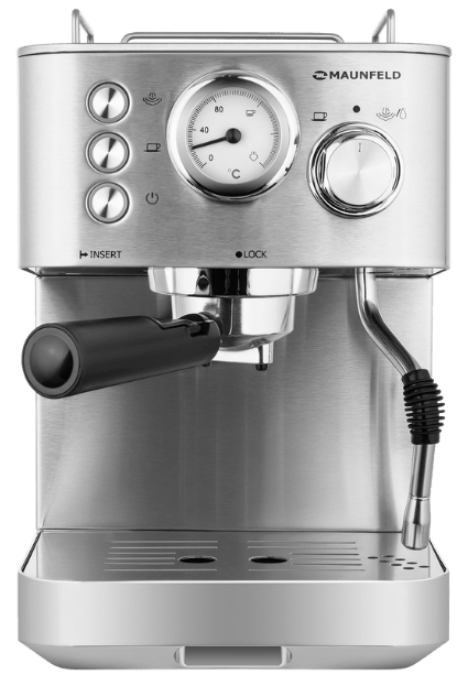 Рожковая кофеварка Maunfeld MF-721S PRO