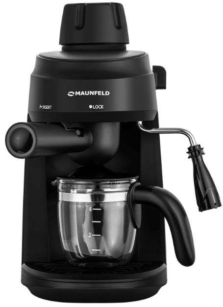 Рожковая кофеварка Maunfeld MF-733BK