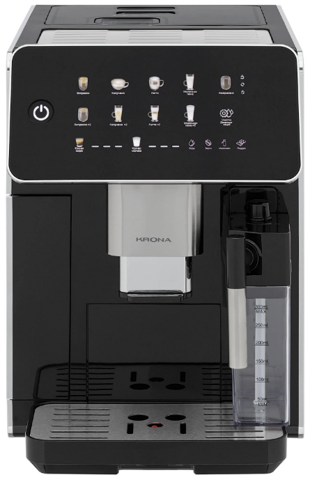 Автоматическая кофемашина Krona Automatische Kaffeemaschine Black 19 Bar