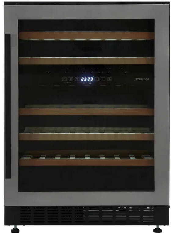 Встраиваемый винный шкаф Hyundai HBWC 0861 DU