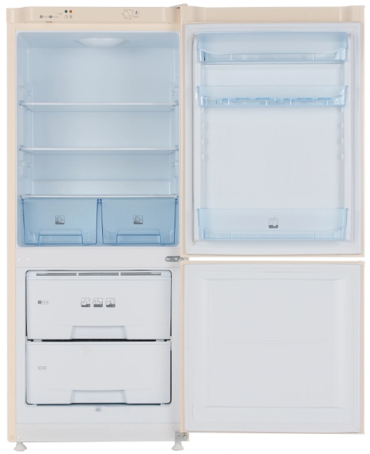 Двухкамерный холодильник Pozis RK-101 бежевый