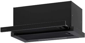 Телескопическая вытяжка Krona KAMILLA F MAX 600 black SGC AO