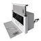 Телескопическая вытяжка Exiteq EX-1076 white glass