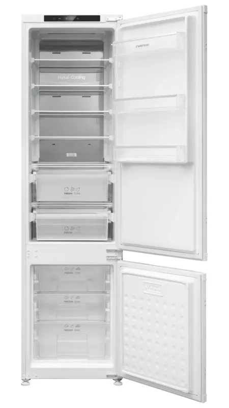 Встраиваемый холодильник Meferi MBR193 TOTAL NO FROST ULTRA