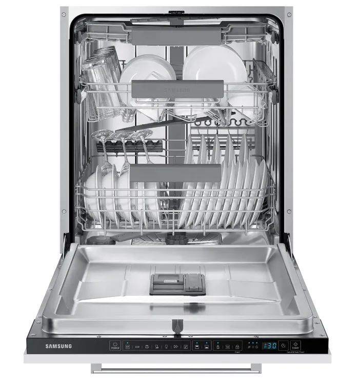 Встраиваемая посудомоечная машина Samsung DW60A6092BB/WT