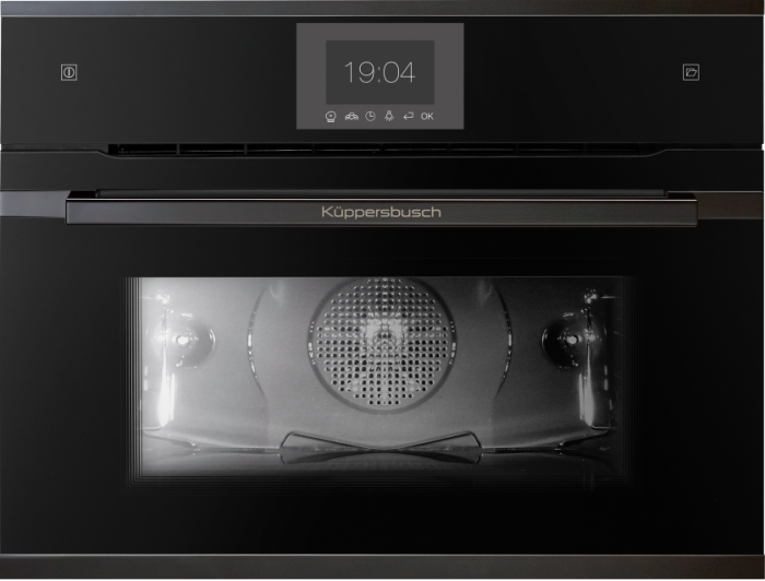 Компактный духовой шкаф Kuppersbusch CBD 6550.0 S2 Black Chrome