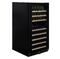 Встраиваемый винный шкаф Dunavox DX-94.270DMBK