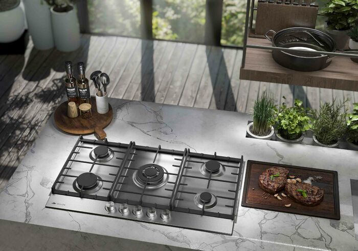 Газовая варочная панель Millen MGH 901 IX