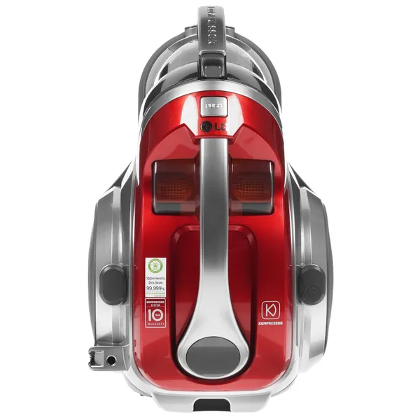 Пылесос напольный LG VK89689HU красный