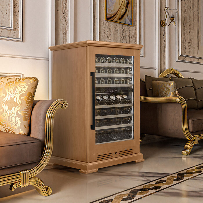 Винный шкаф Meyvel MV77PRO-KBT2 Натуральный бук