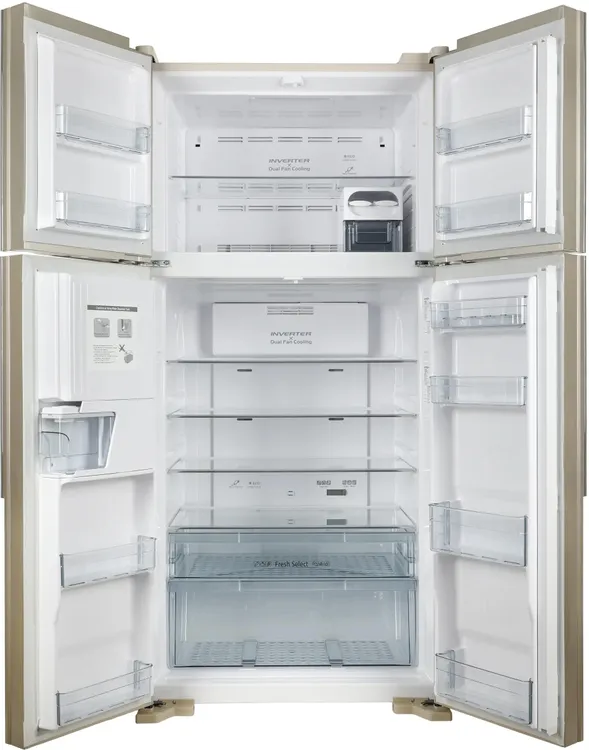 Двухкамерный холодильник Hitachi R-W660PUC7 GBE