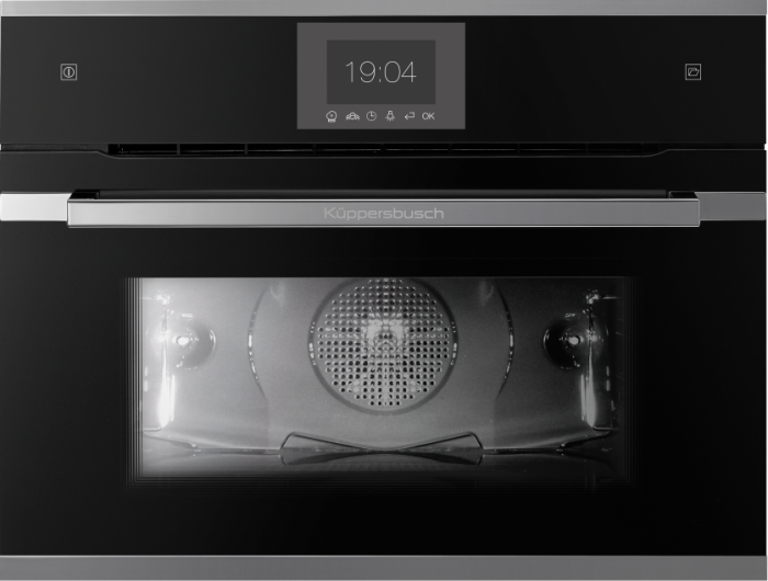 Компактный духовой шкаф Kuppersbusch CBD 6550.0 S3 Silver Chrome