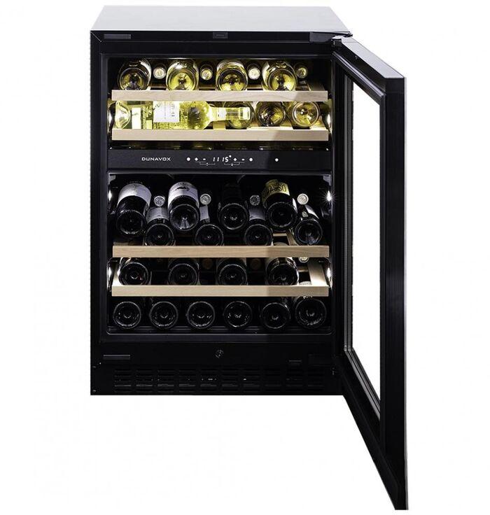 Встраиваемый винный шкаф Dunavox DAUF-45.125DMB.TO