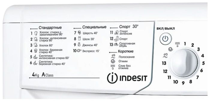 Стиральная машина Indesit IWUB 4105