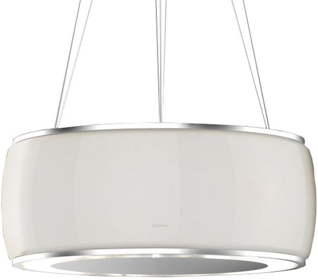 Островная вытяжка Falmec SOFFIO ISOLA 58 White Satin Glass
