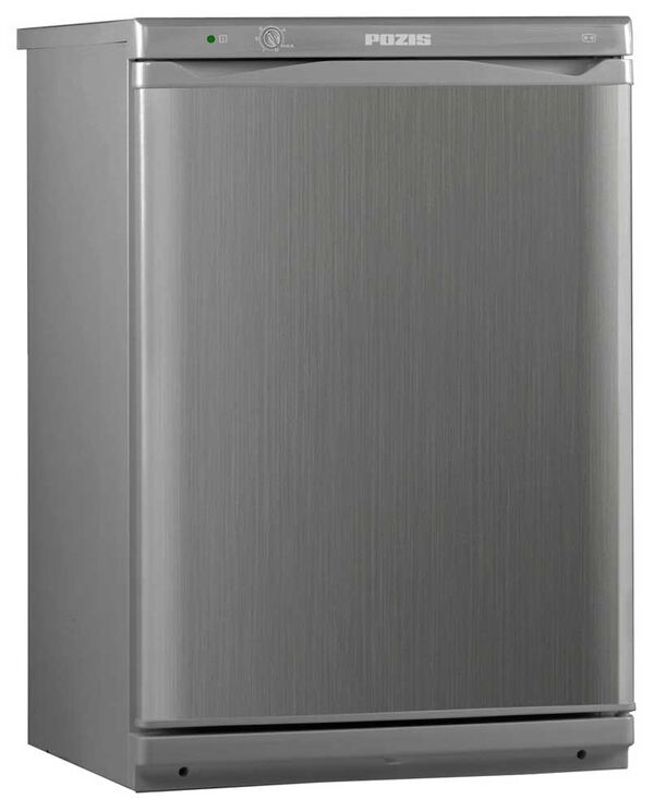 Однокамерный холодильник Pozis Свияга 410-1 серебристый металлопласт
