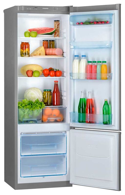 Двухкамерный холодильник Pozis RK-103 серебристый металлопласт