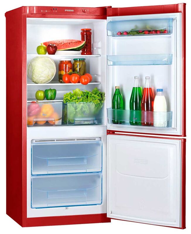 Двухкамерный холодильник Pozis RK-101 рубиновый