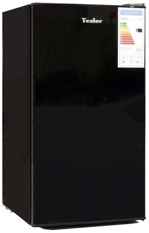 Однокамерный холодильник Tesler RC-95 Black