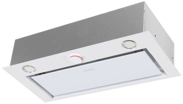 Полновстраиваемая вытяжка Maunfeld Crosby Rocky 60 белое стекло