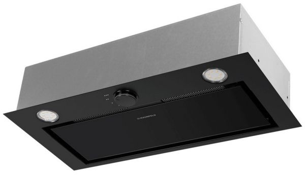 Полновстраиваемая вытяжка Maunfeld Crosby Rocky 60 черное стекло
