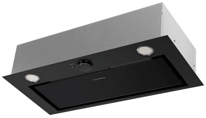 Полновстраиваемая вытяжка Maunfeld CROSBY ROCKY 60 черное стекло