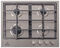 Газовая варочная панель De luxe TG4 750231 F-070