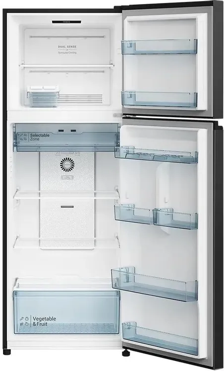 Двухкамерный холодильник Hitachi HRTN6443SBBKCS