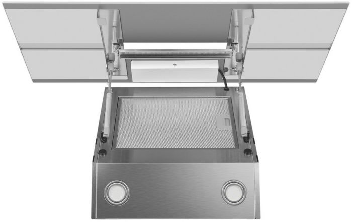 Наклонная вытяжка Maunfeld Mersey 90 белый/сатин