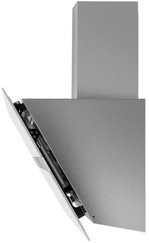 Наклонная вытяжка Maunfeld Mersey 90 белый/сатин