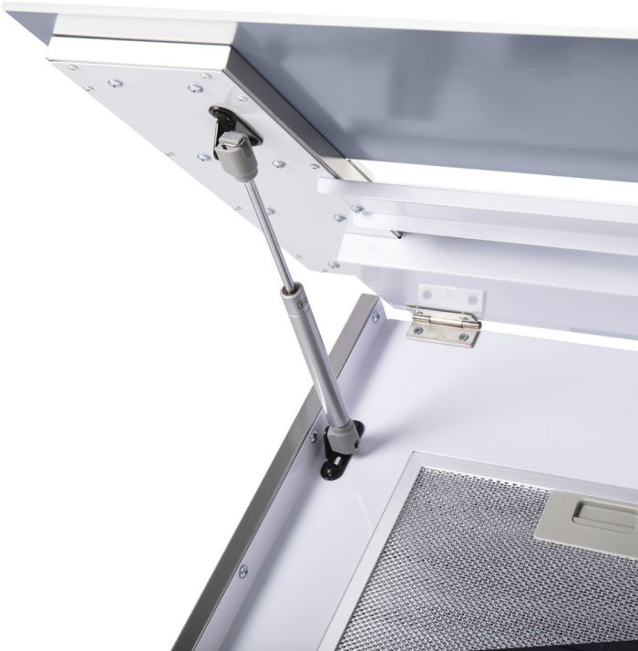 Наклонная вытяжка Maunfeld Mersey 60 белый/сатин