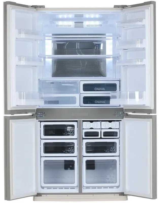 Многокамерный холодильник Sharp SJ-EX98FBE