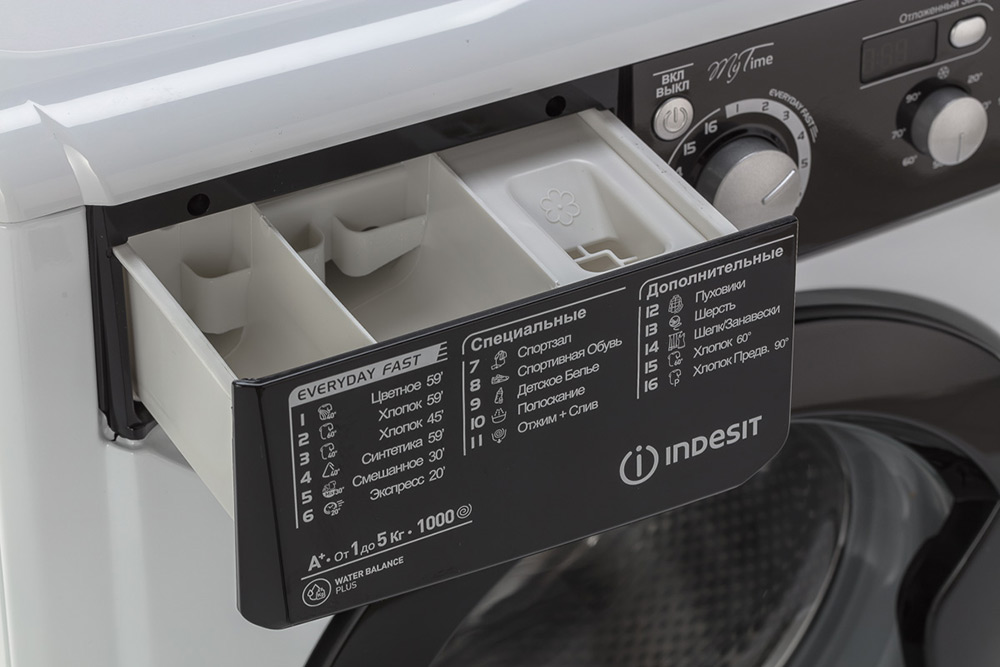 Стиральная машина Indesit EWSD 51031 BK
