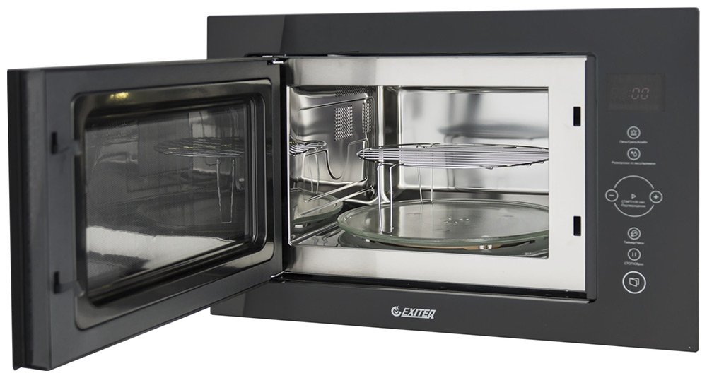 Встраиваемая микроволновая печь Exiteq EXM-106 black