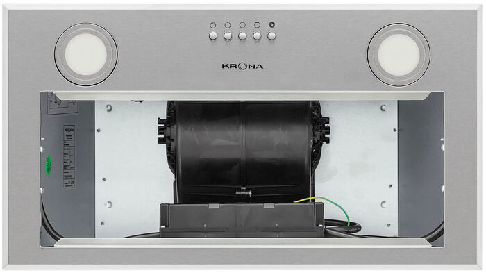 Полновстраиваемая вытяжка Krona Ameli 600 inox PB