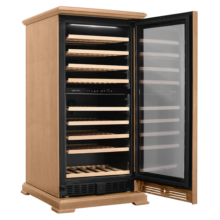 Винный шкаф Meyvel MV99PRO-KBT2 Натуральный бук