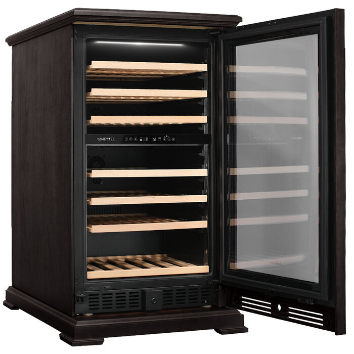 Винный шкаф Meyvel MV77PRO-KBT2 Тёмный шоколад