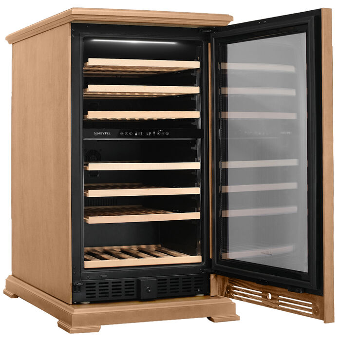 Винный шкаф Meyvel MV77PRO-KBT2 Натуральный бук