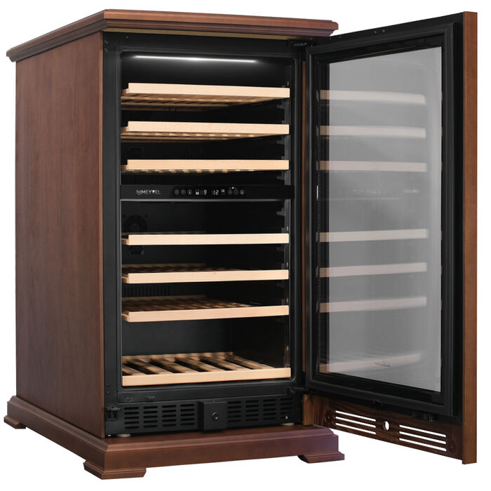Винный шкаф Meyvel MV77PRO-KBT2 Итальянский орех