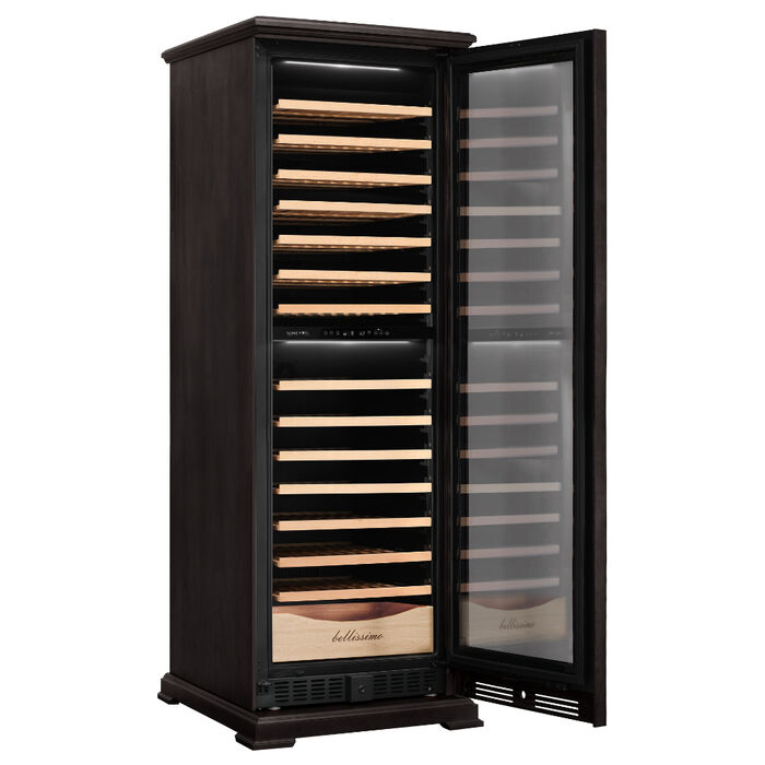 Винный шкаф Meyvel MV163PRO-KBT2 Тёмный шоколад