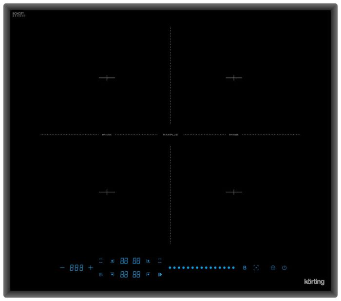 Индукционная варочная панель Korting HIB 64940 B Maxi