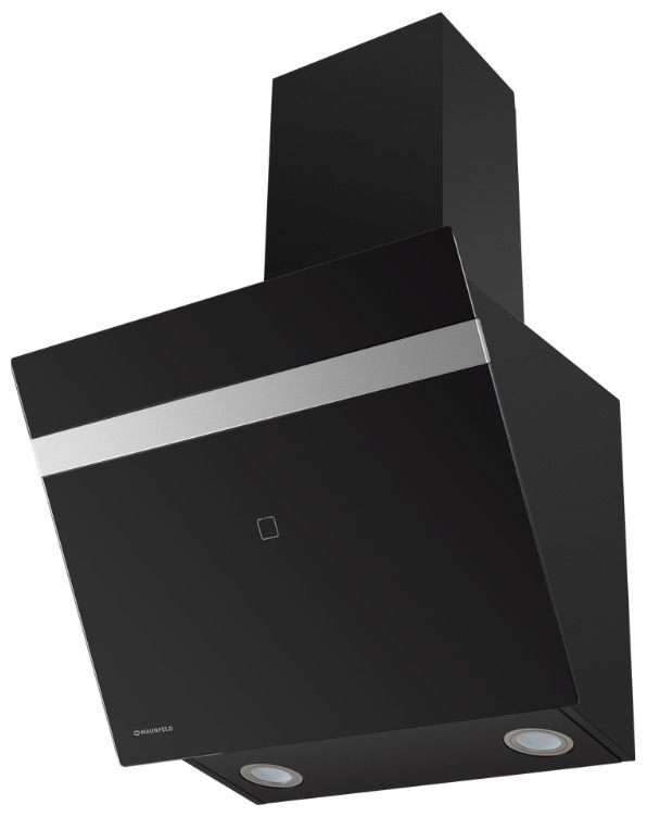 Наклонная вытяжка Maunfeld MEDWAY 60 Черный/Сатин