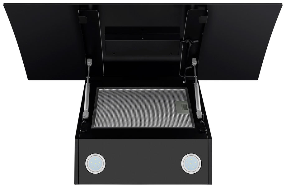 Наклонная вытяжка Maunfeld SKY STAR CHEF 90 черный