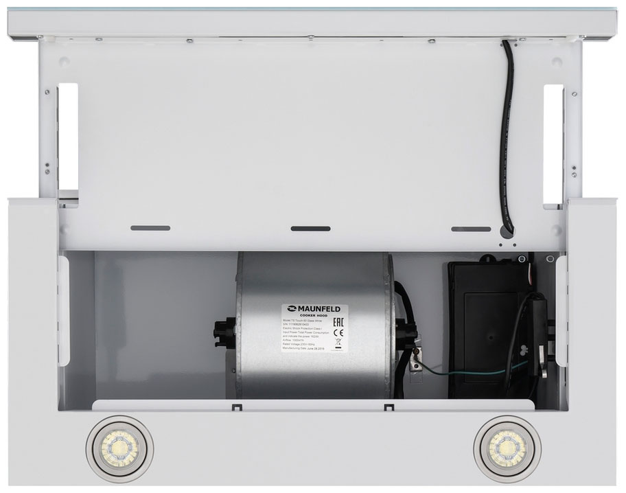 Телескопическая вытяжка Maunfeld TS Touch 50 белый