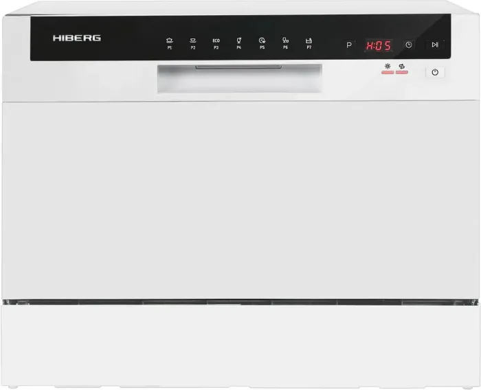 Настольная посудомоечная машина Hiberg T56 615 W