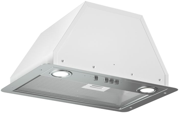 Полновстраиваемая вытяжка Elikor Врезной блок Flat 42П-430-К3Д КВ II М-430-42-559 белый/хром